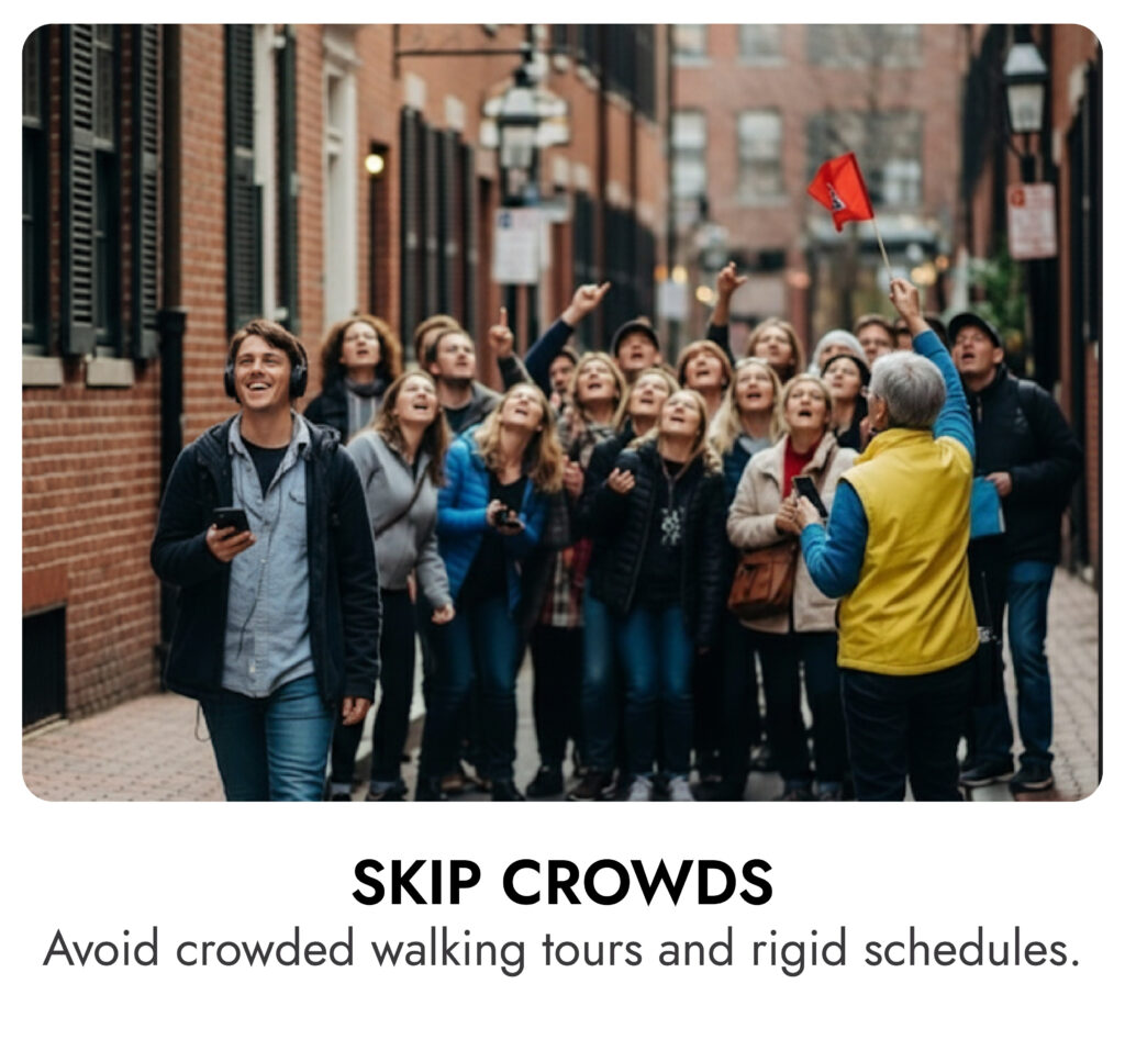 skip crowds