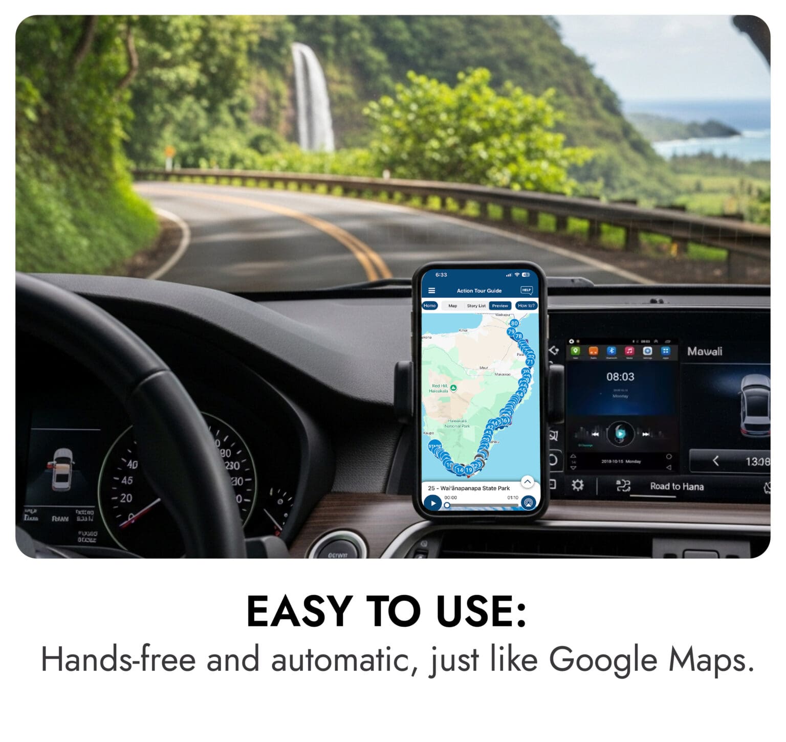 Self-Guided Driving & Walking Audio Tours by Action Tour Guide