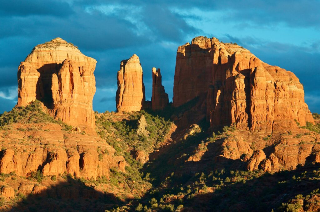 Arizona Sedona Red Rock State Park Cathedral Mountain